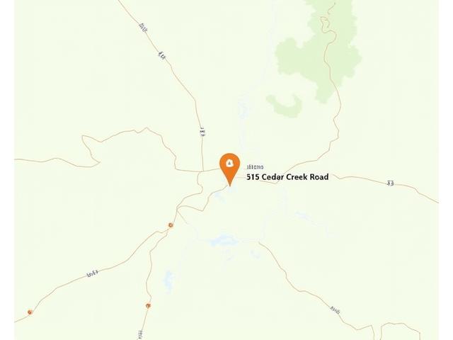 Map showing ElysianVerdaluxe Bloom office at 315 Cedar Creek Road, Austin, TX